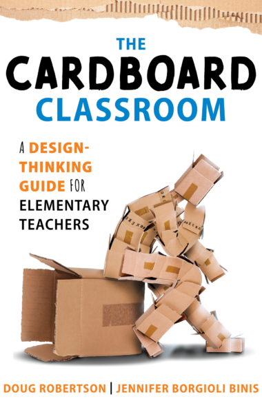 Cardboard Classroom book cover featuring a cardboard figure